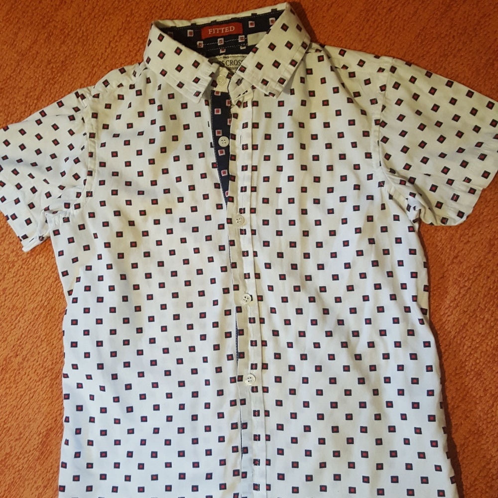 Swiss Cross boys button-down shirt size 8